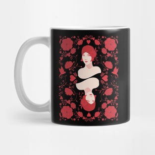 Flapper Lady Mug